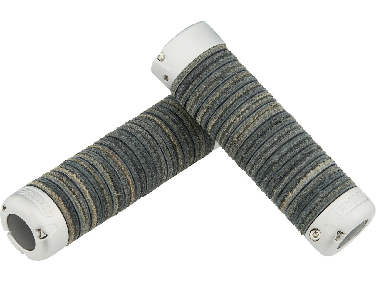 BROOKS Plump Leather Grips Lenkergriffe 4 BROOKS Plump Leather Grips Lenkergriffe – Bild 4