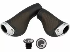 ERGON GP1 BioLeder Lenkergriffe Für Drehgriffschalter Einseitig