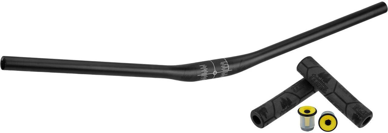 Tune Lenker-Set MTB Low Riser Carbon 2 Tune Lenker-Set MTB Low Riser Carbon – Bild 2