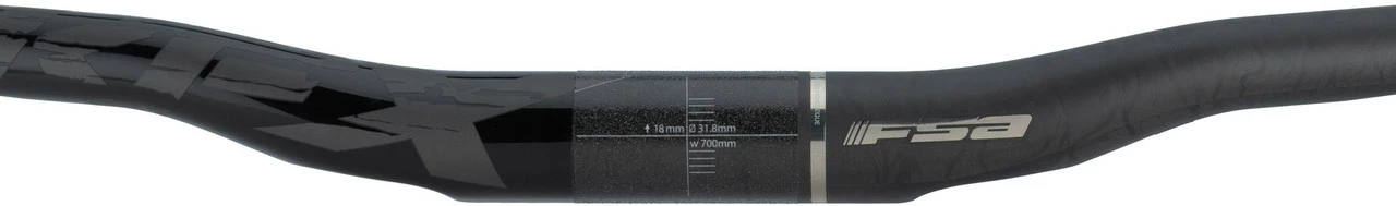 FSA KFX ICR 18 Mm Low Riser 31.8 Carbon Lenker 4 FSA KFX ICR 18 Mm Low Riser 31.8 Carbon Lenker – Bild 4